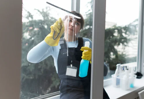 Nettoyage de vitres intérieures et extérieures à Beauzac